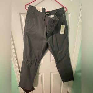 Gray khaki pants. Never worn - NWT